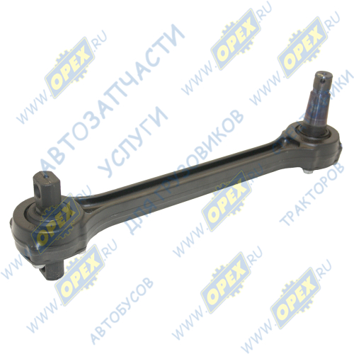 1630-2919012-10 Штанга реактивная КАМАЗ верхняя L=530 с двухопорным и конусным РМШ (все модели с 2006г., кроме 6520 и 6460); цельнокованая 180.3547-026+180.3511-026 ГК Ростар